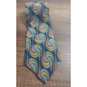 Cocktail Collection 100% Silk Tie Brandy As Seen Under The Microscope T13